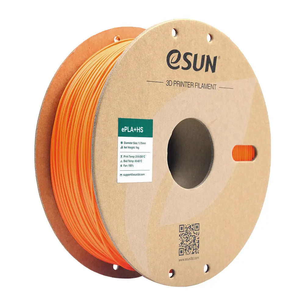 eSUN PLA+HS High Speed 3D Filament 1.75mm 1kg - Orange