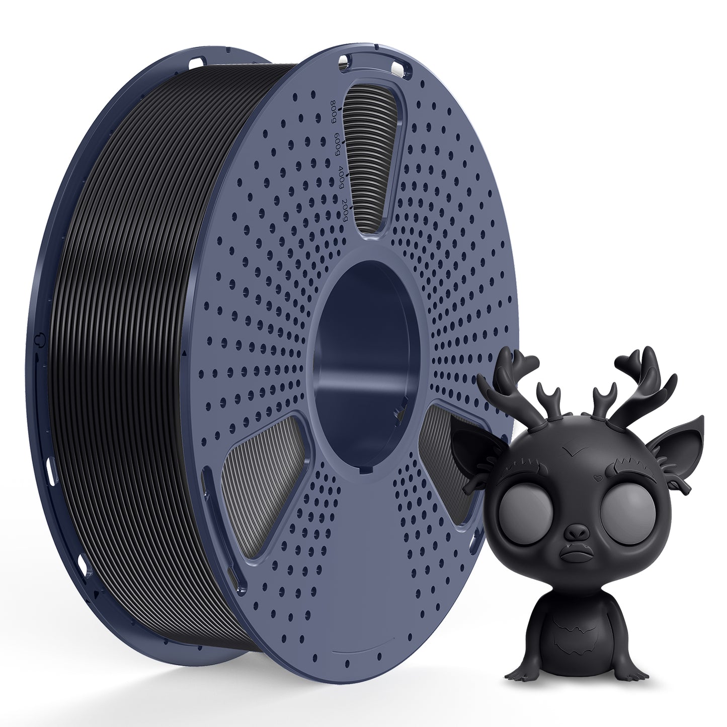 SUNLU PLA+ 3D Filament 1.75mm 1kg - Black