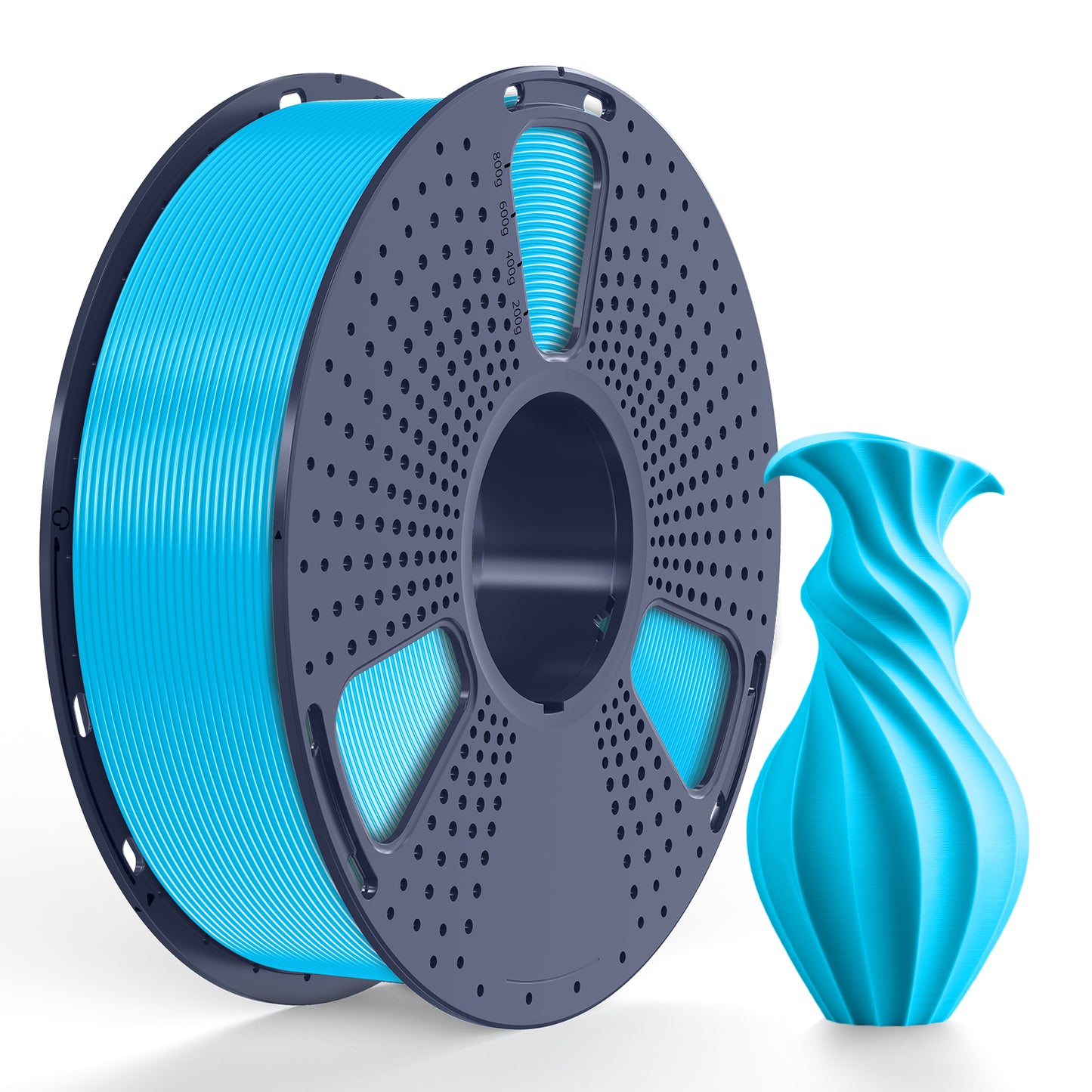 SUNLU PLA+ 3D Filament 1.75mm 1kg - Sky Blue