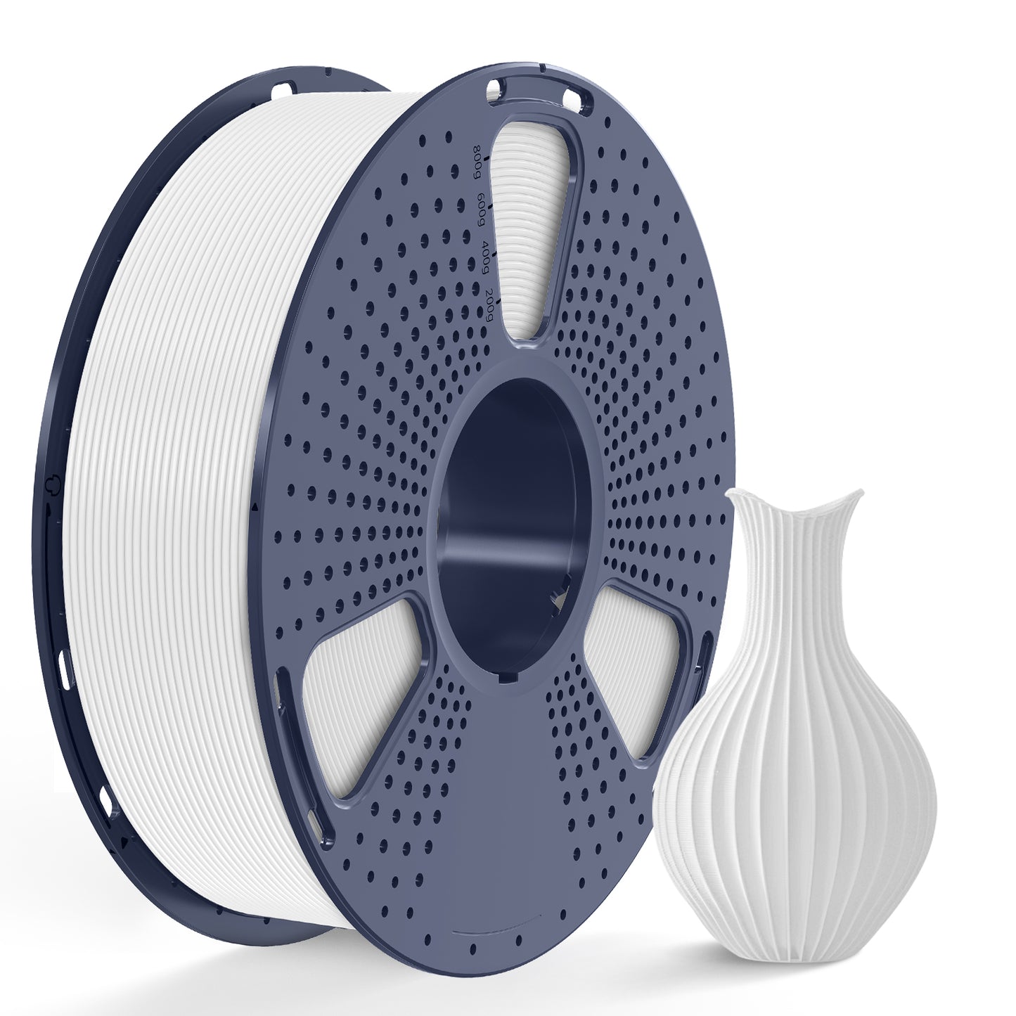 SUNLU PLA+ 3D Filament 1.75mm 1kg - White