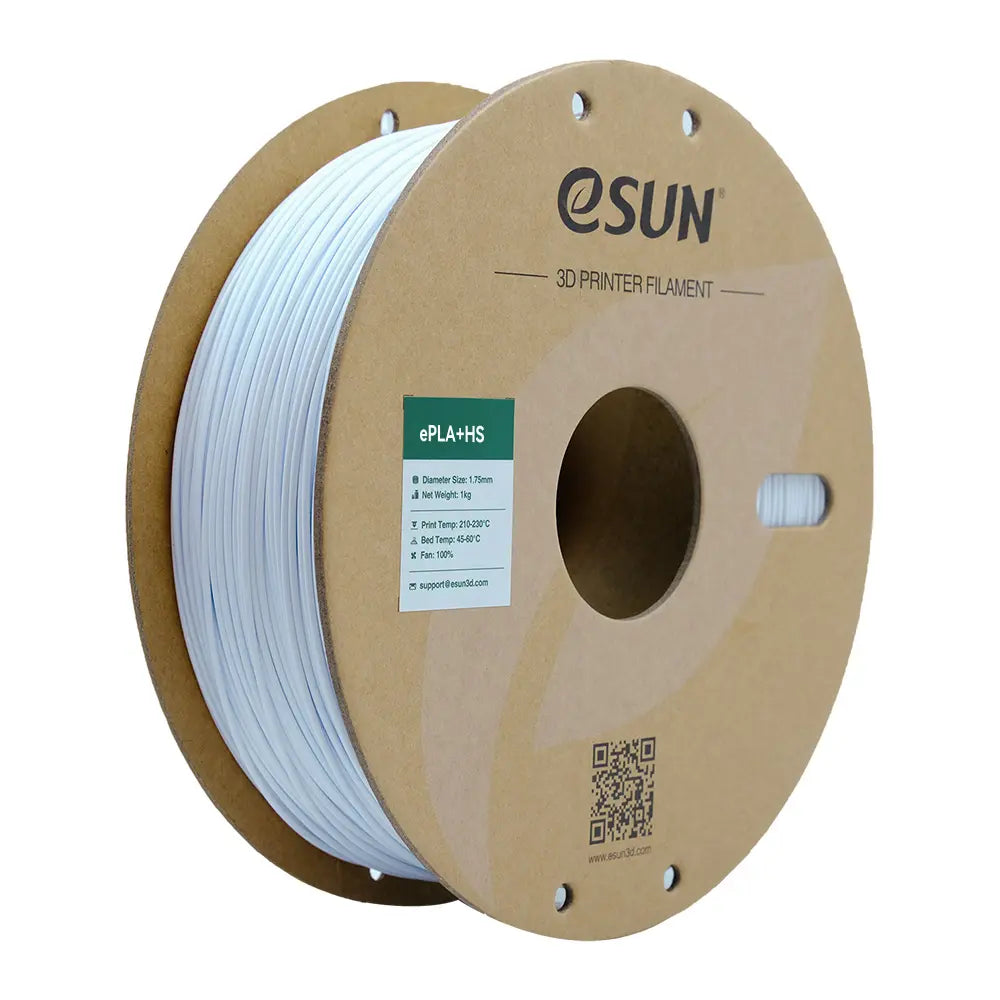 eSUN PLA+HS High Speed 3D Filament 1.75mm 1kg - Cold White