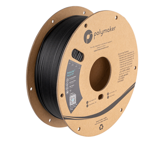 Polymaker PolyLite™ PLA-CF 3D Filament 1.75mm 1kg - Black